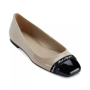 Karl Lagerfeld Black Flats Elegant Loafers
